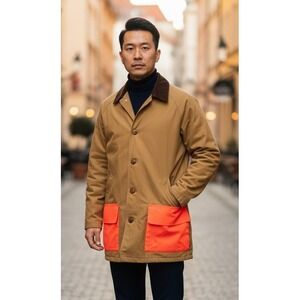 Vintage Sears Action Rise Sportswear Hunting Field Jacket Size L 42-44 Outdoor